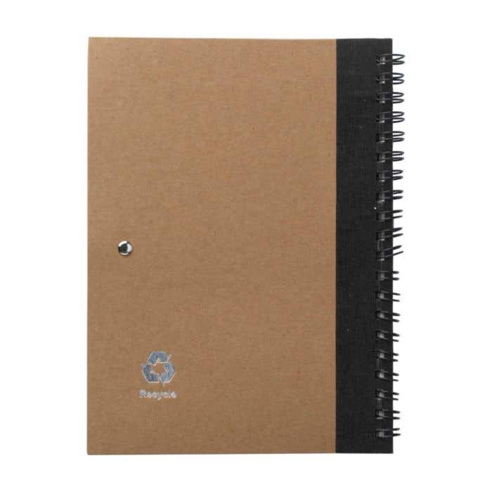 Notebook Stella | Recycled cardboard | Lined | With ballpen