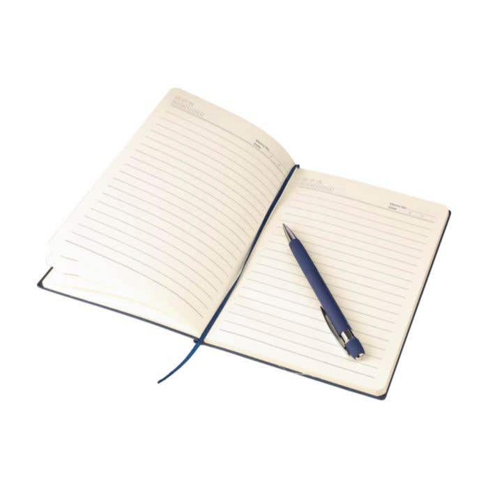 Notitieboekset Tarek | Synthetisch leer | A5 | Met balpen