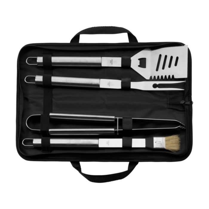 BBQ set Silas | Stainless steel | 4 pcs