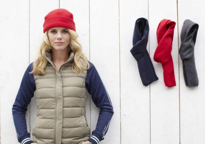 Bonnet en laine polaire Elliana