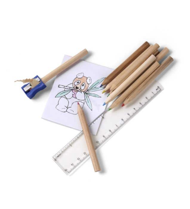 Drawing set Hilary | Cardboard