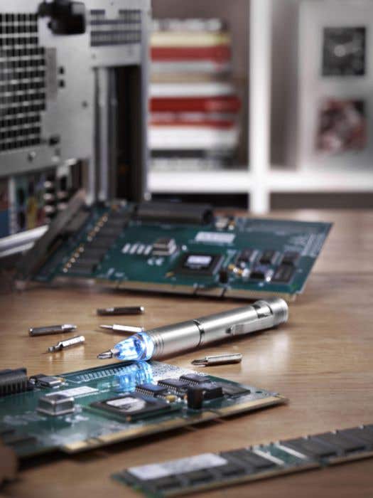 Aluminium pocket screwdriver Paquita