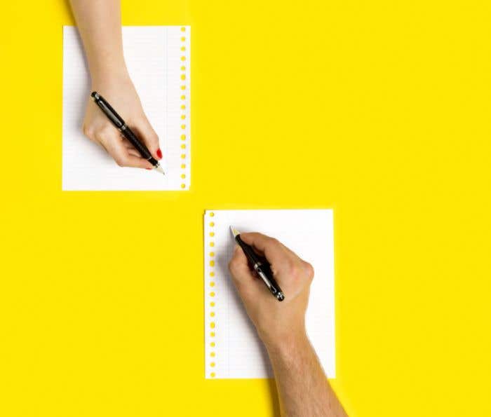 Carbon fibre and brass writing set Ziva