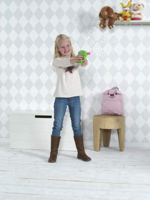 Kunststof bellenblaas pistool Hallie