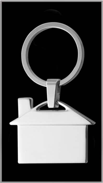 Keychain Mika | Metal | House shape