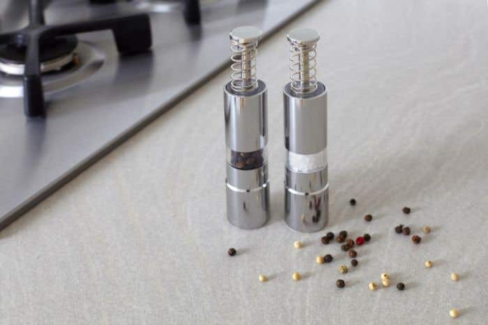 Stainless steel salt and pepper mill Annalena