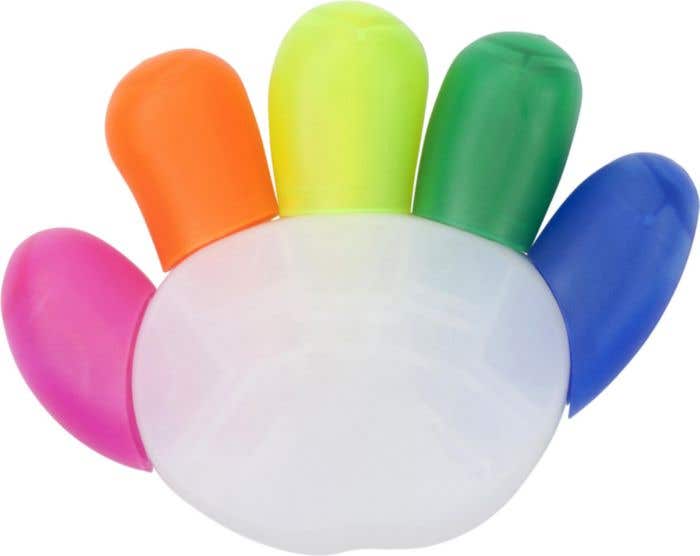 Highlighter Sierra | 5 colors | Hand shape