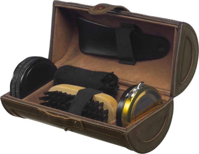 PU shoe polish set Mario