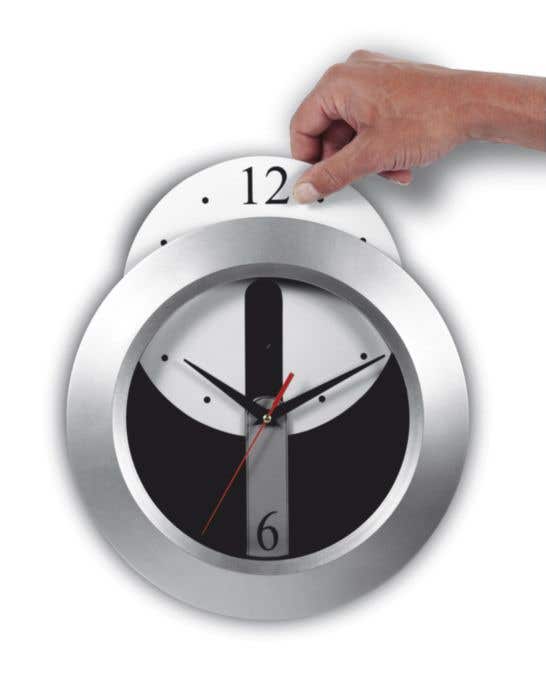 Wanduhr aus Kunststoff Ali