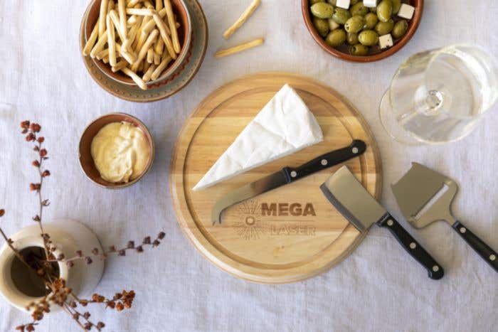 Tabla de madera para quesos Max