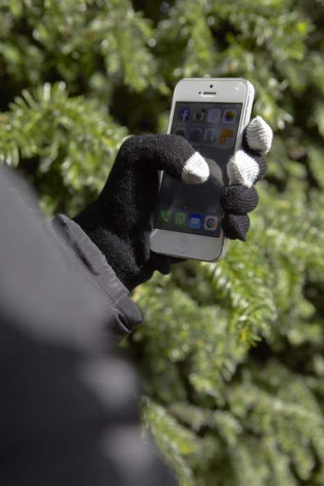 Guantes táctiles de poliéster Elena