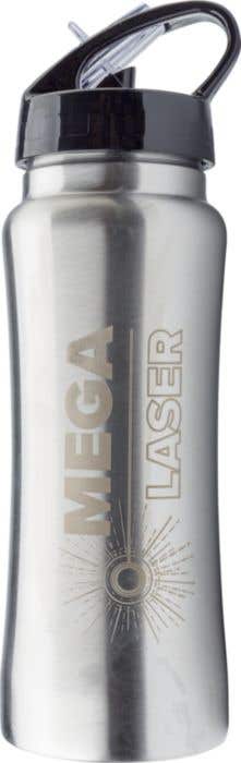 Borraccia in acciaio inox, capacità 600 ml Serena