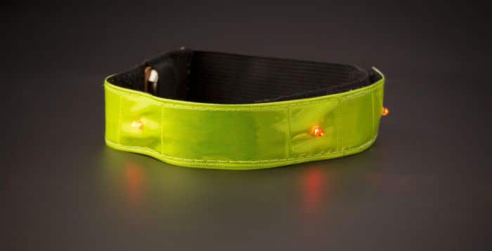 Reflecterende band Anni | Met lichtjes