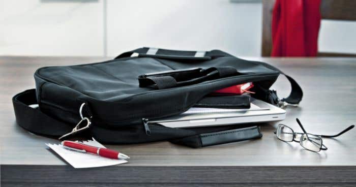 Maletín de microfibra y poliéster para pc Shaun