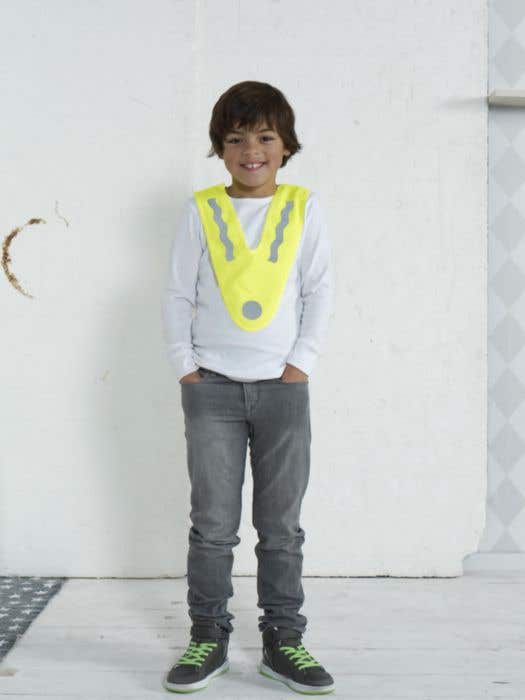 Polyester (75D) safety vest Cassidy