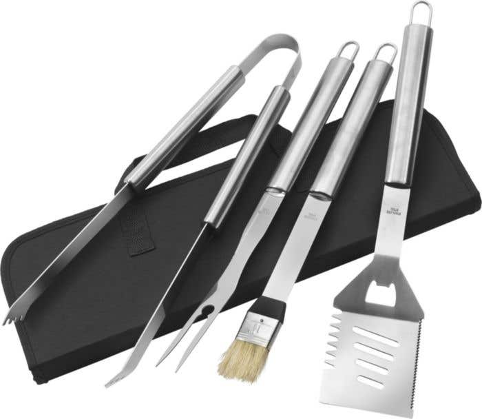 Barbecueset Silas | Rvs | 4 st