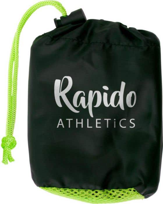 Nylon pouch with sports towel