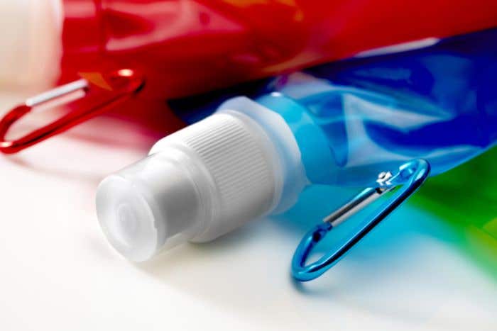 Borraccia pieghevole in PE, capacità 420 ml Bailey