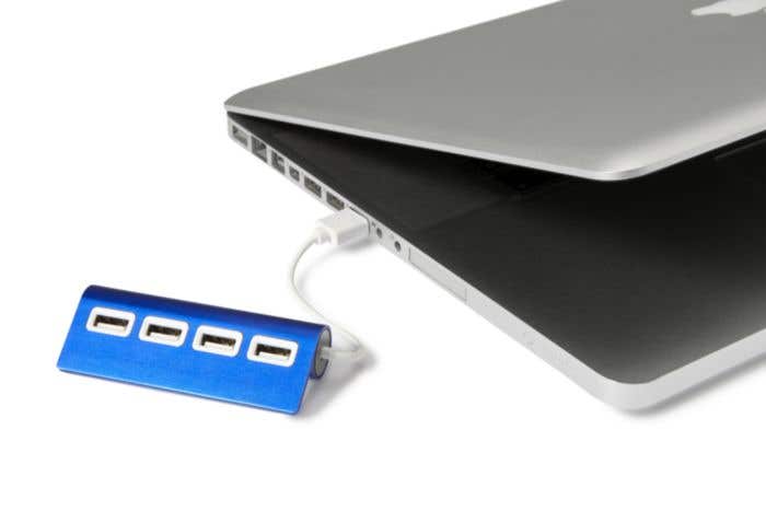 USB-hub Leo | Aluminium | 4 poorten