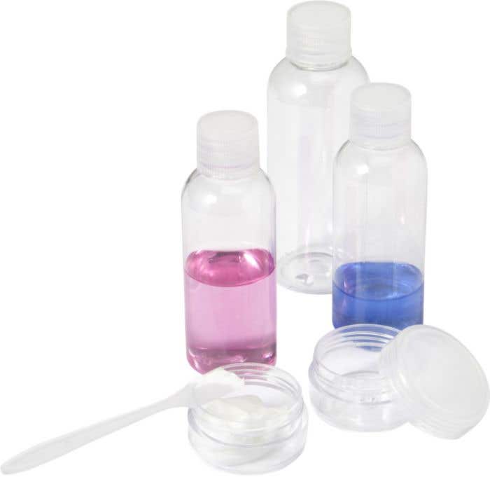 Set de viaje de PETG para cosméticos Dolores