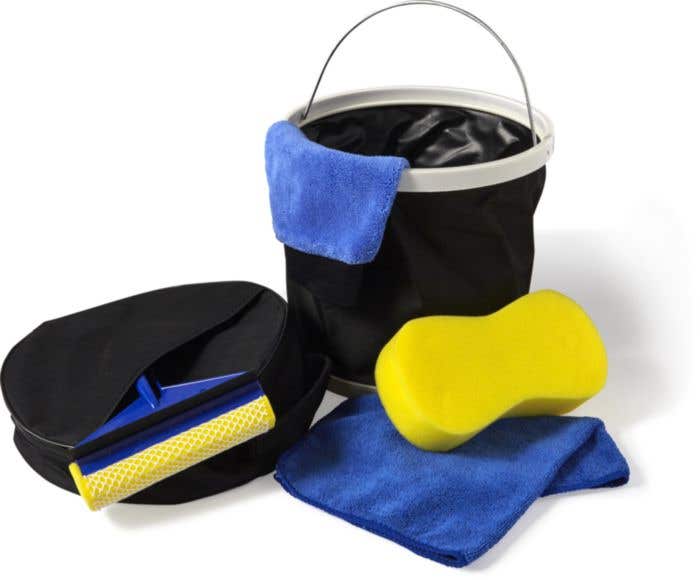 Autowasset Lisbet | Polyester | 6 stuks