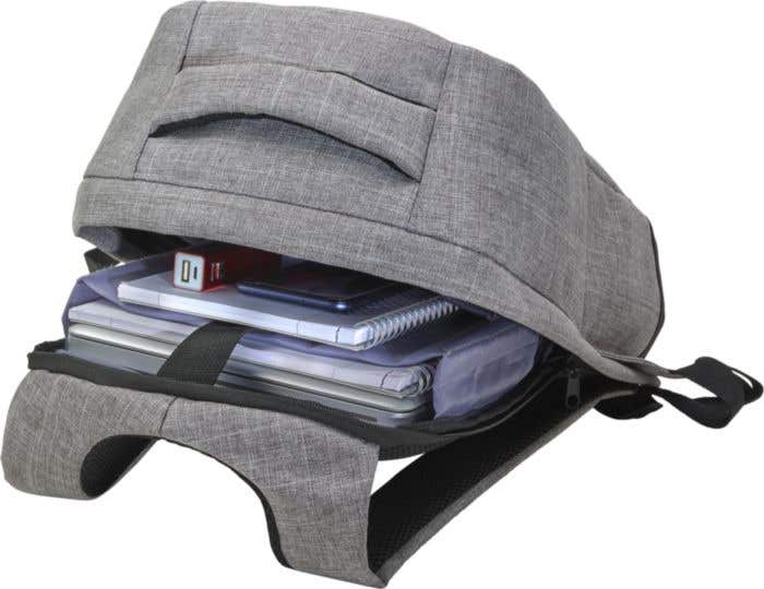 Zaino antitaccheggio portacomputer in 600 D poliestere Cruz