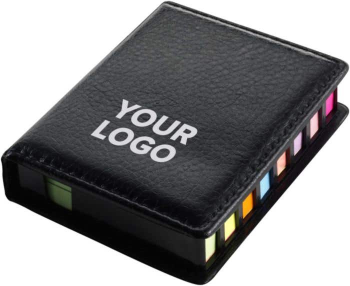 PU mapje met memoblaadjes Pierce