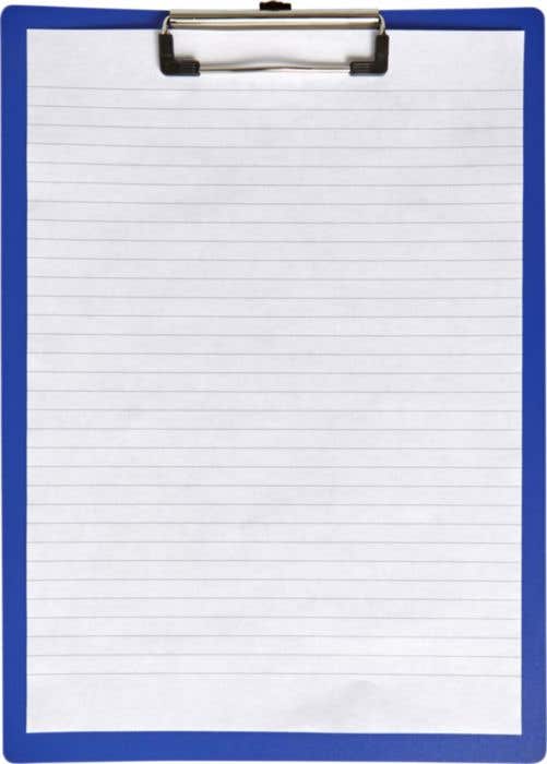 Prancheta de plástico PP Nushi