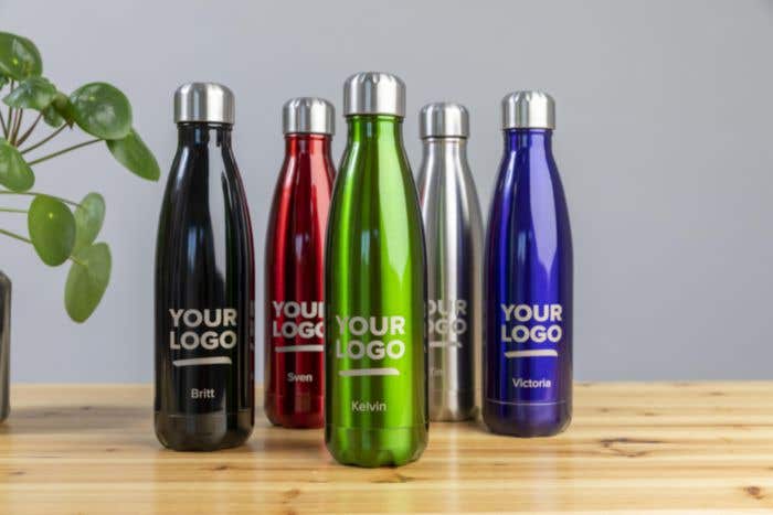 Stainless steel double walled flask Lombok