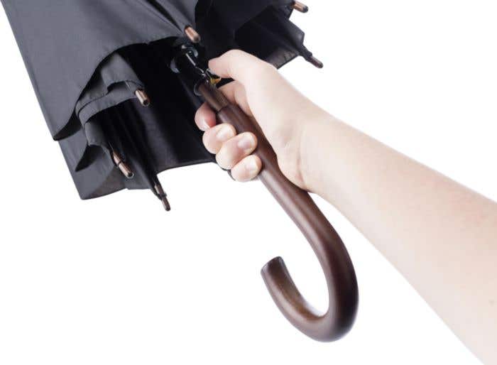 Guarda-chuva de poliéster rPET (170T) Barry