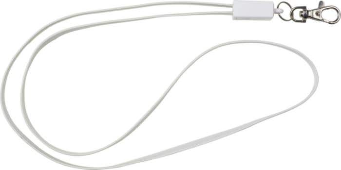 Keycord met oplaadkabel Marguerite | 3-in-1