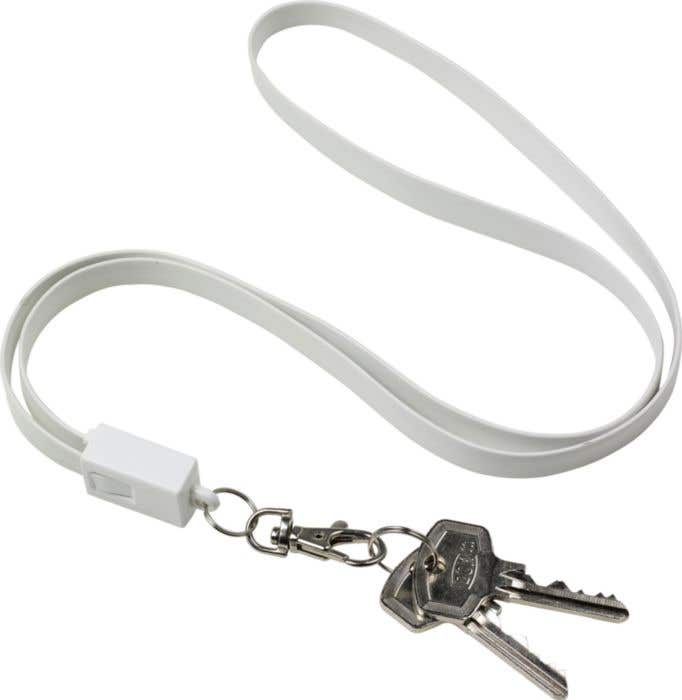 Keycord met oplaadkabel Marguerite | 3-in-1