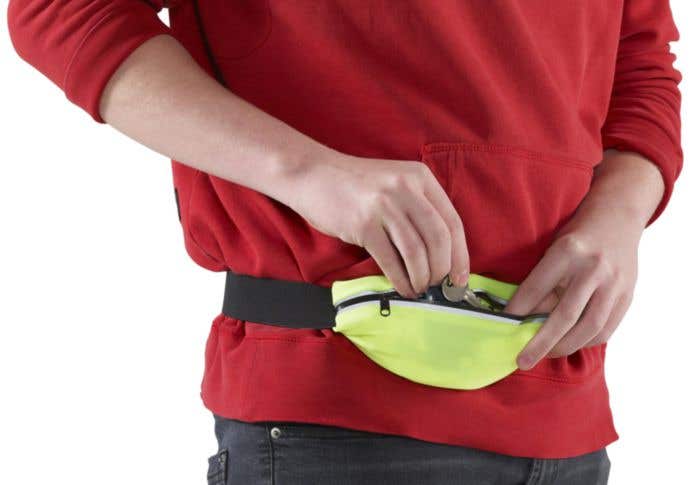 Polyester lycra (220 gr/m²) waist bag Bastian