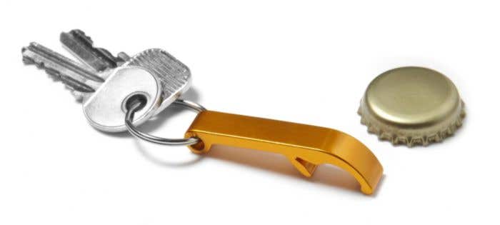 Metal 2-in-1 key holder Jalen