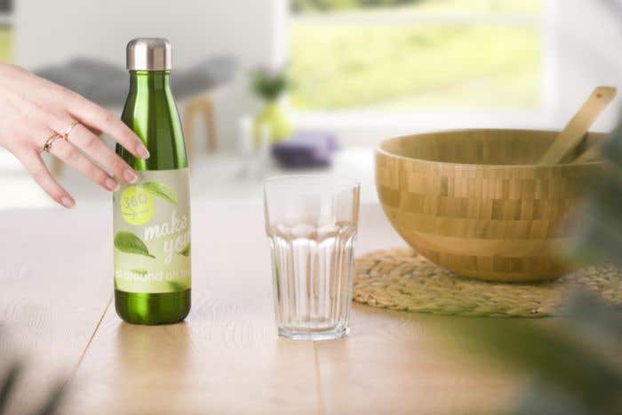 Gourde simple paroi de 650 ml en acier inoxydable Sumatra