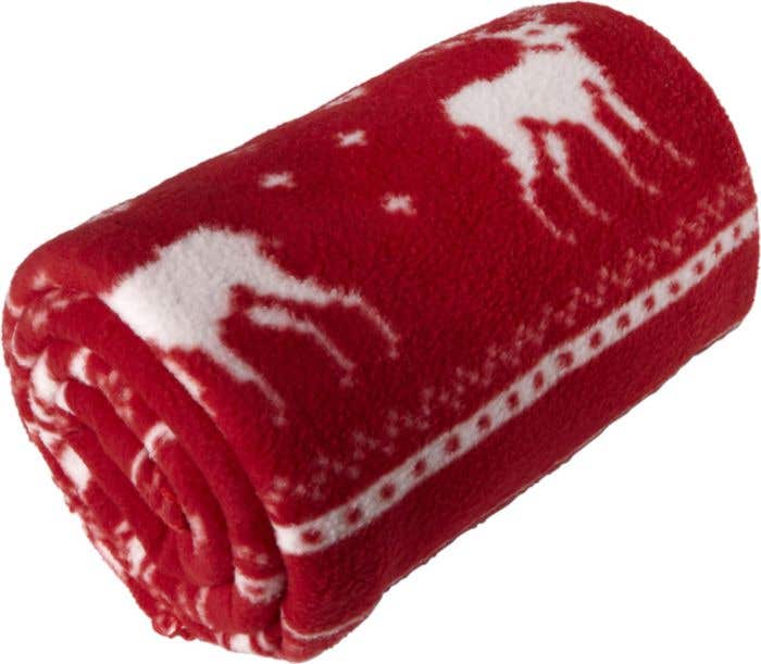 Fleece blanket Jane | Reindeer pattern