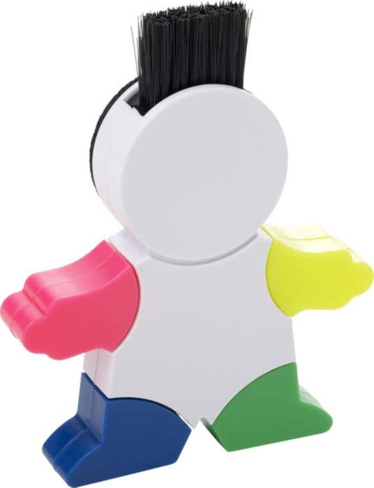 Markeerstiftenset Ella | Poppetjesvorm | 4 kleuren