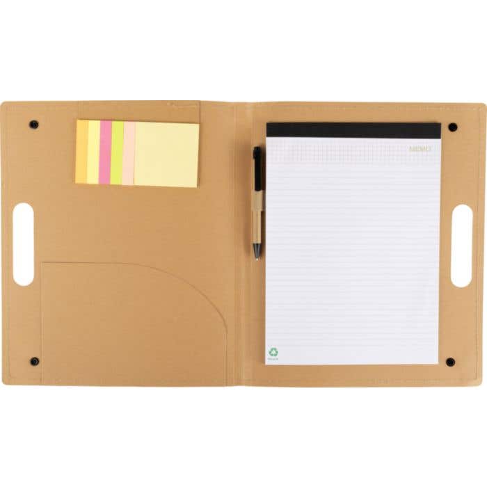 Cardboard writing folder Keisha | Giving Europe