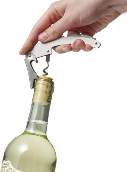 Set da vino 4 accessori, in acciaio inox Jeremy