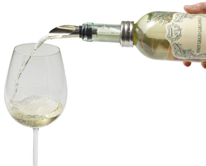 Set da vino 4 accessori, in acciaio inox Jeremy