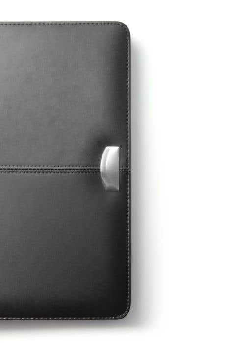 Bonded leather folder Frederick