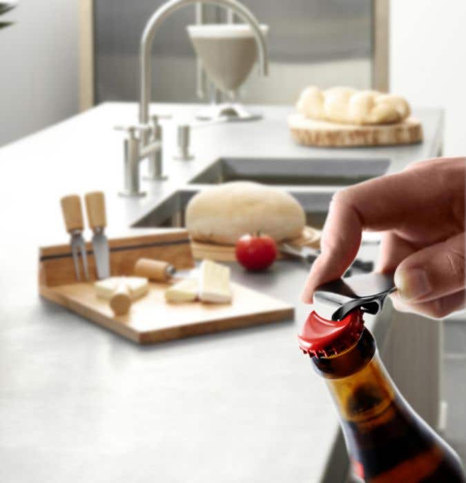 Metal 2-in-1 key holder Alma