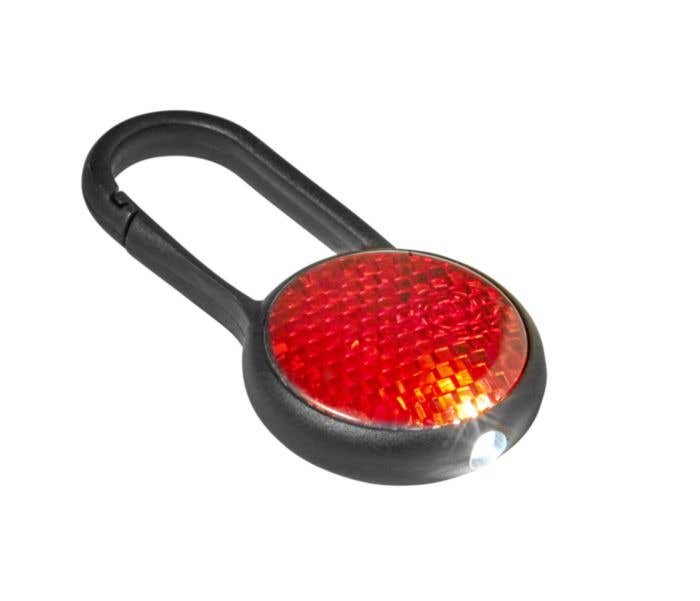 Veiligheidslamp Zuri | Kunststof | Karabijnhaak