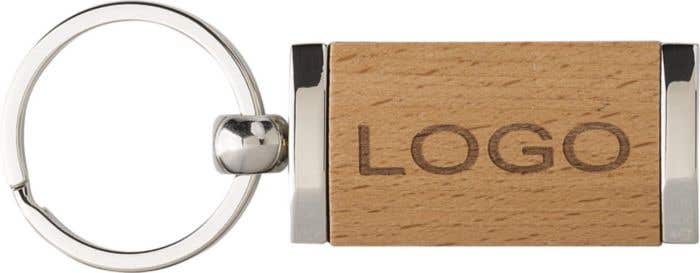 Sleutelhanger Jennie | Hout