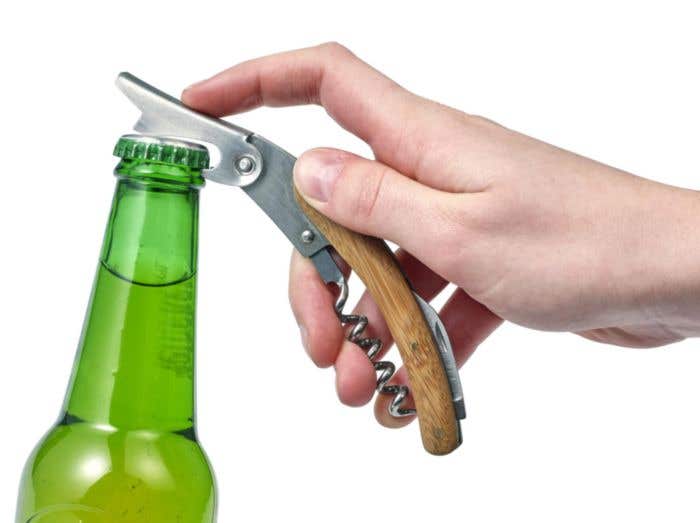 Bamboo wine gift set Gareth