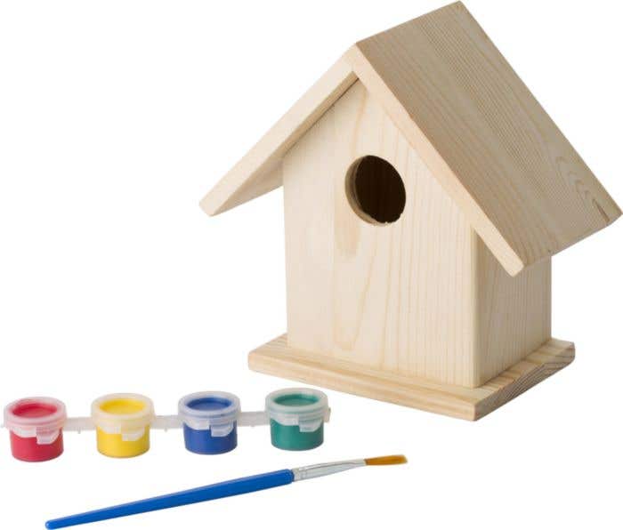 Vogelhuisje Wesley | Hout | Verfset