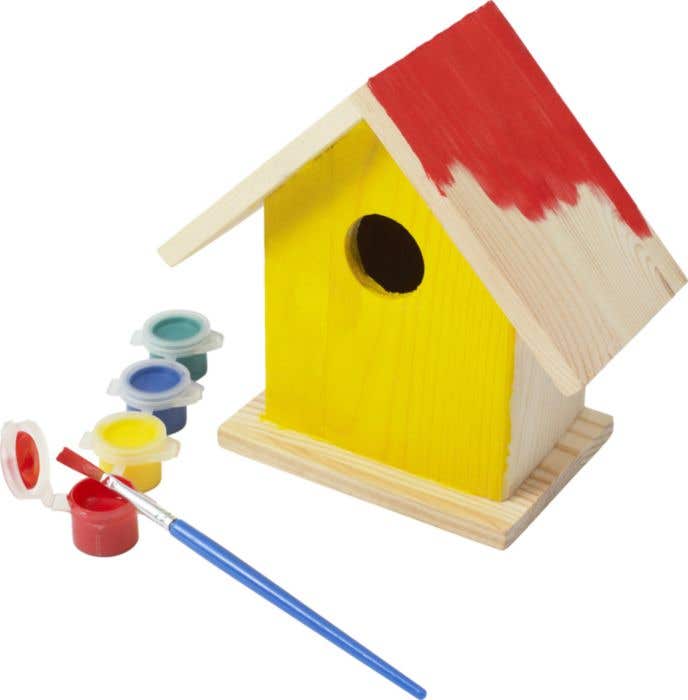 Vogelhuisje Wesley | Hout | Verfset