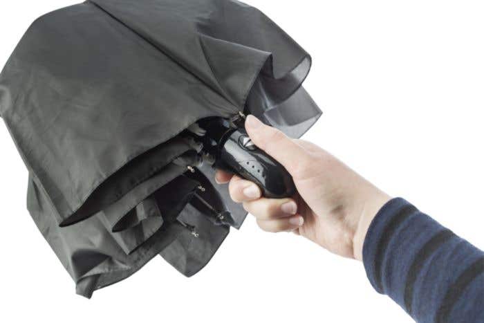 Ombrello pieghevole, 'Apri & Chiudi', in pongee 180 T Conrad