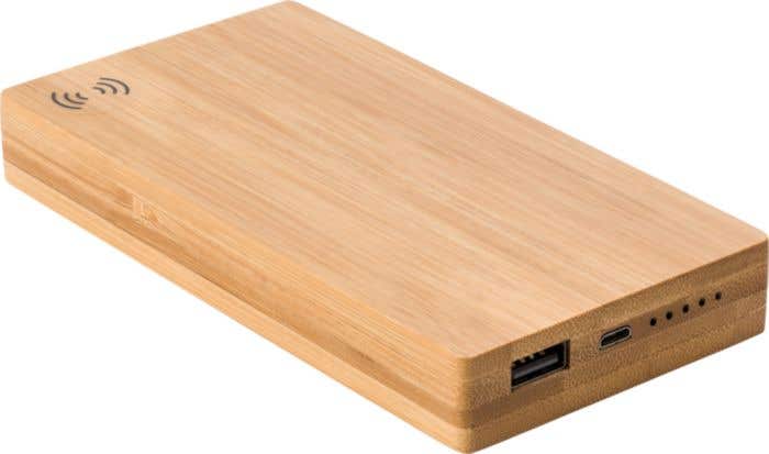 Power Bank in bamboo