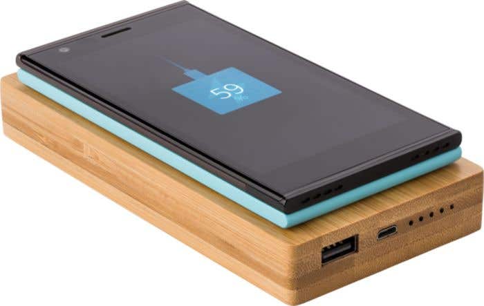 Powerbank Walter | Bamboe | 6.000 mAh